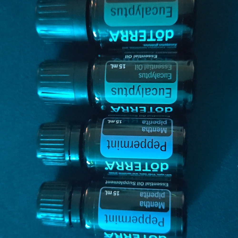 New DOTERRA essential Oils PEPPERMINT EUCALYPTUS
